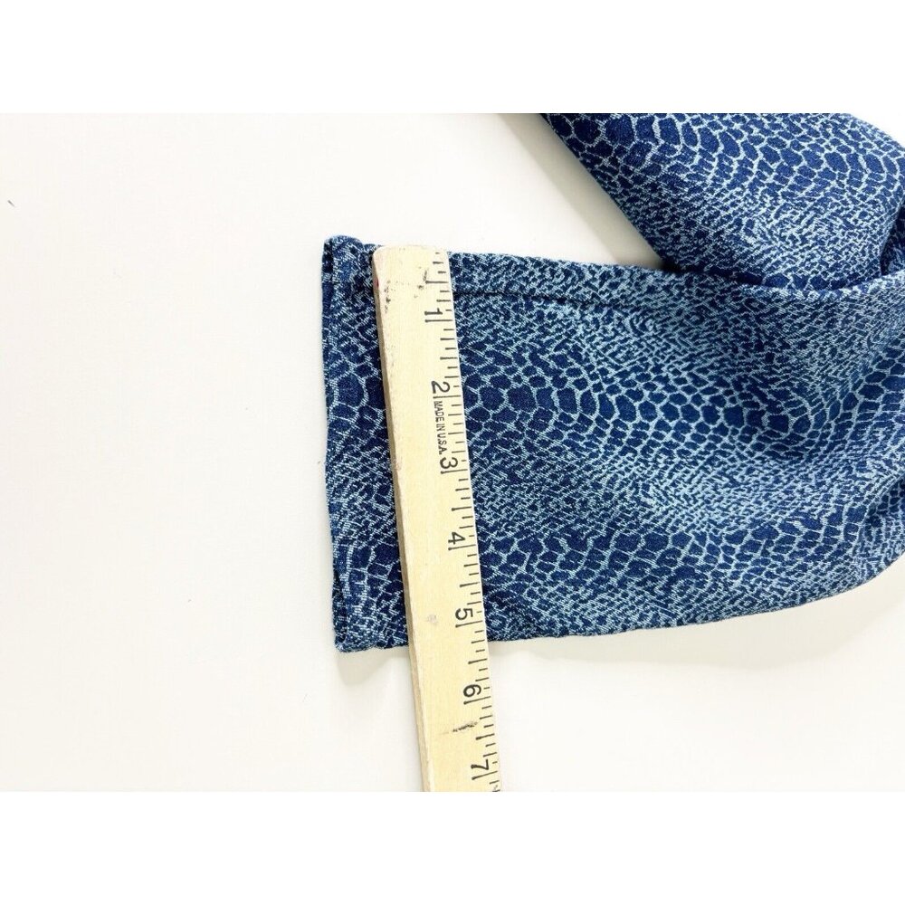 Superdown Medium (26x29) Revolve Blue Snakeskin A… - image 7